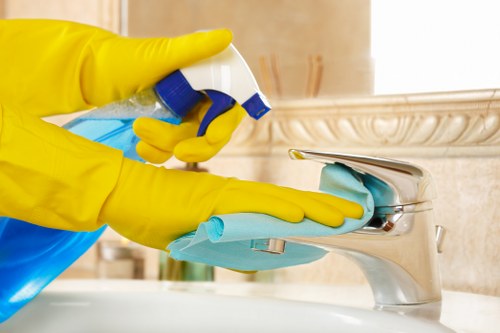 Deep cleaning stained fabric furniture in Manor Park